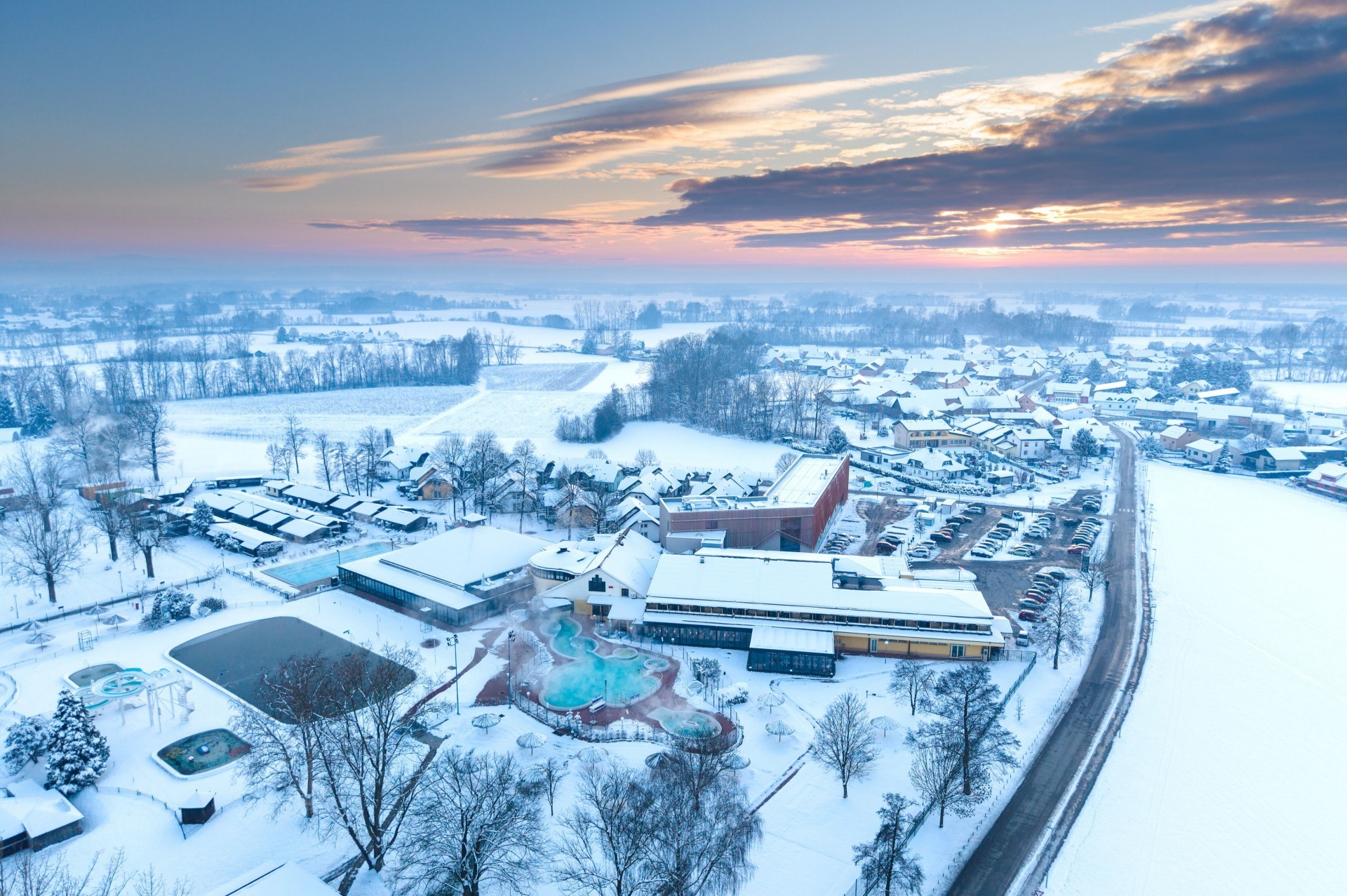 Winter holidays at the thermal spa